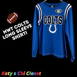 NFL Colts LS Shirt Size L